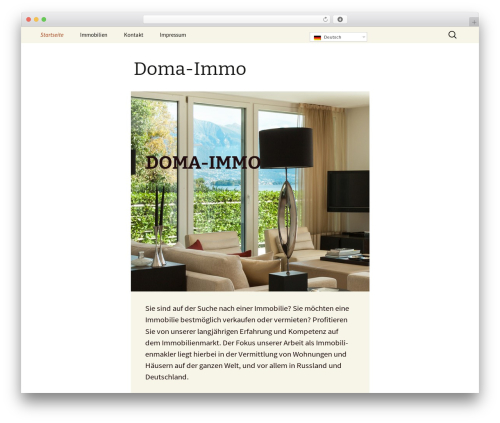 Vc row parallax WordPress plugin - doma-immo.de