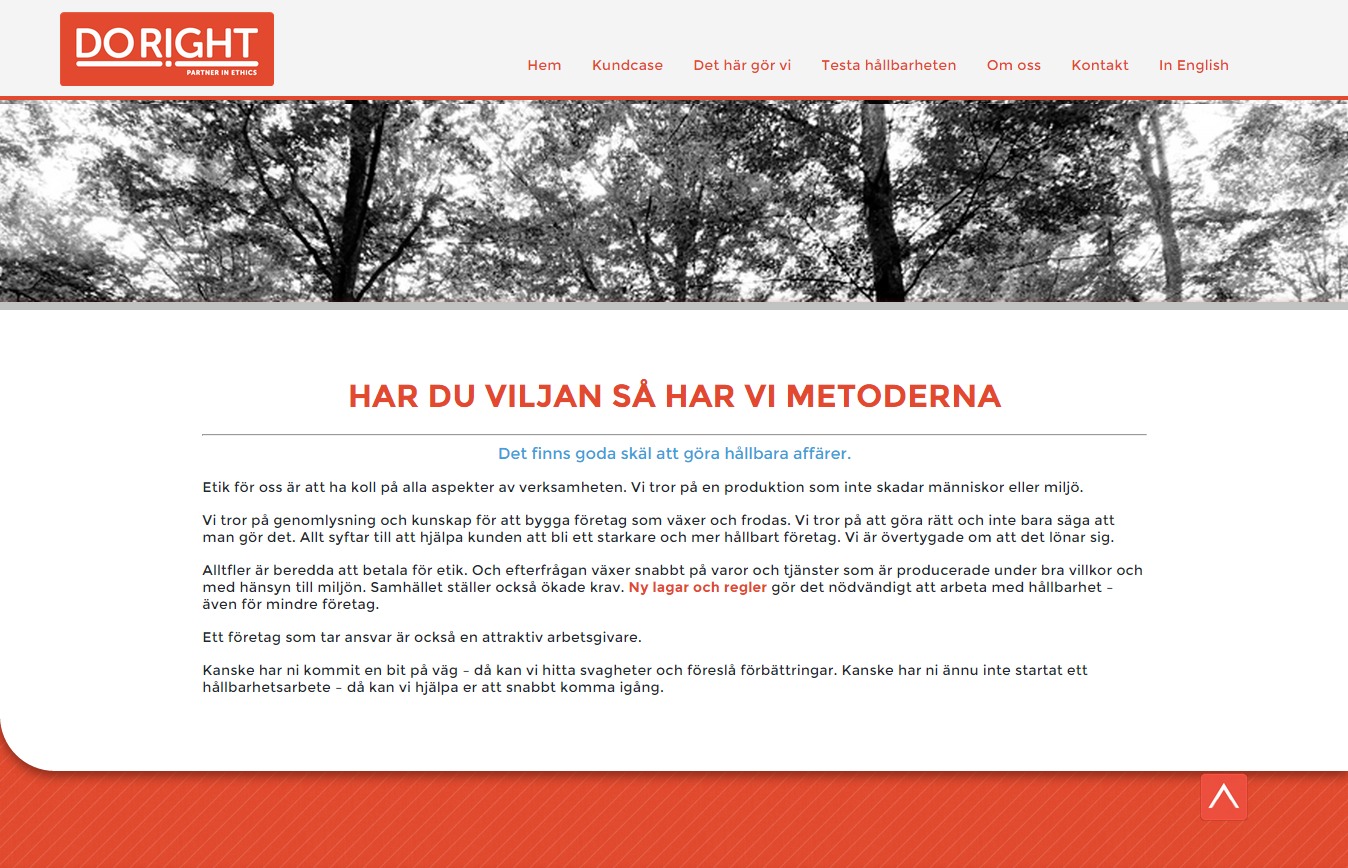 DoRight WordPress page theme by Jennie