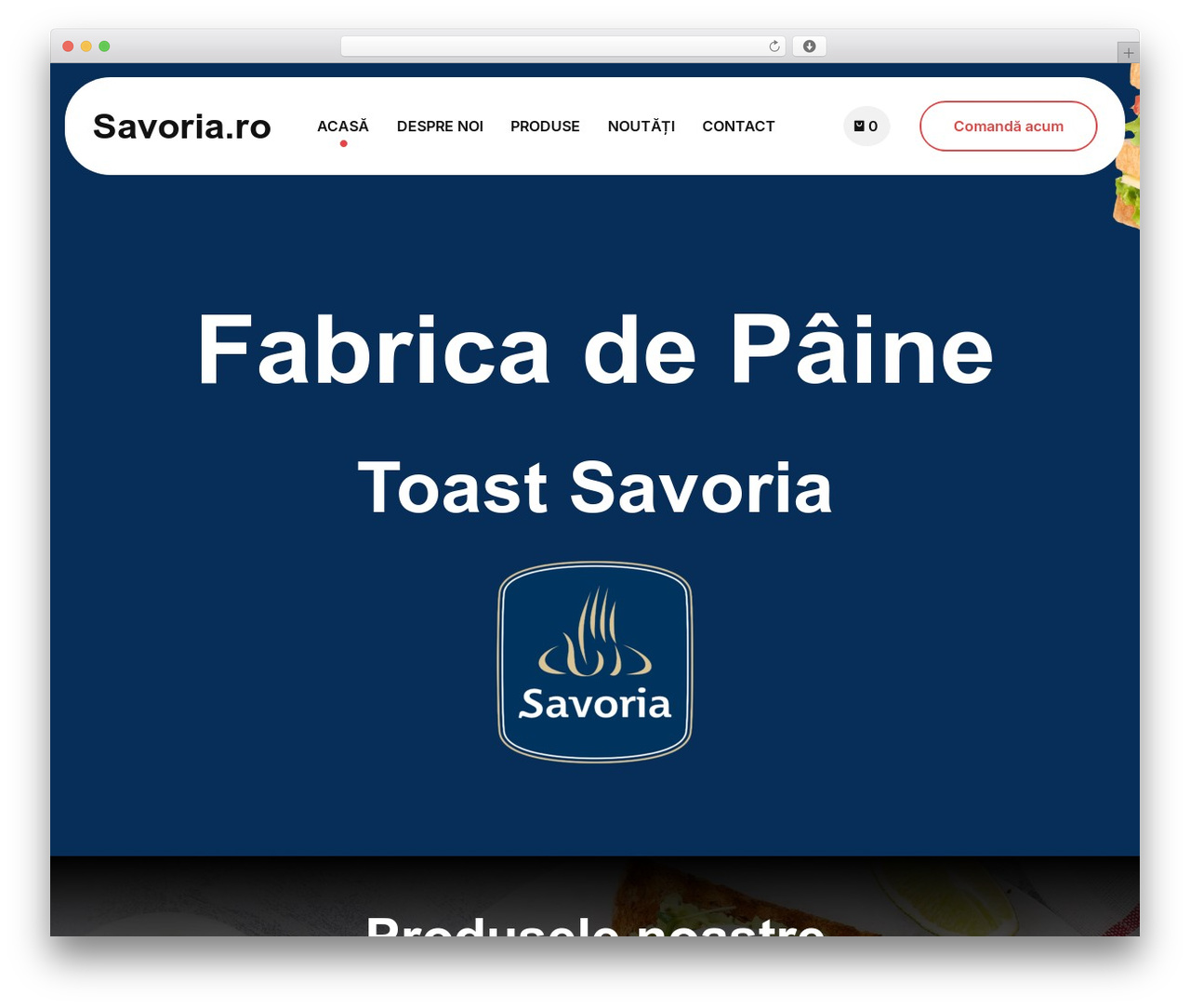 Eatsy WordPress theme - savoria.ro Eatsy WordPress theme - savoria.ro