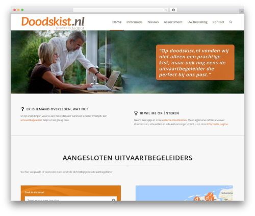 Enfold premium WordPress theme - doodskist.nl