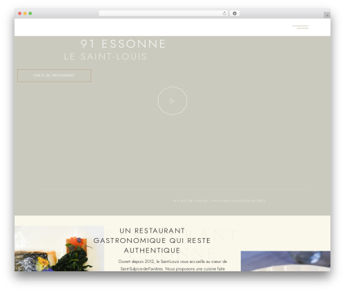 Fidalgo WordPress theme - restaurant-saintlouis.fr