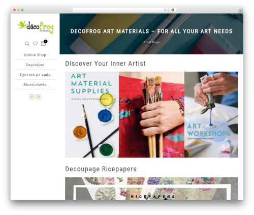 Jas addons WordPress plugin - decofrogart.com