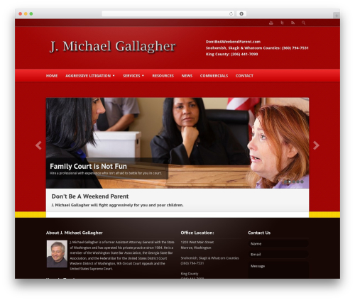 Glide best WordPress theme - dontbeaweekendparent.com