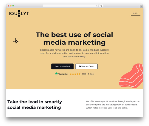 Hello Elementor WordPress theme - iqualyt.com