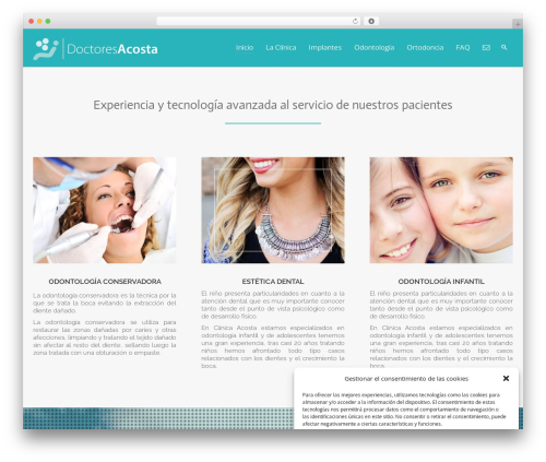 Hood Theme WordPress theme - doctoresacosta.com