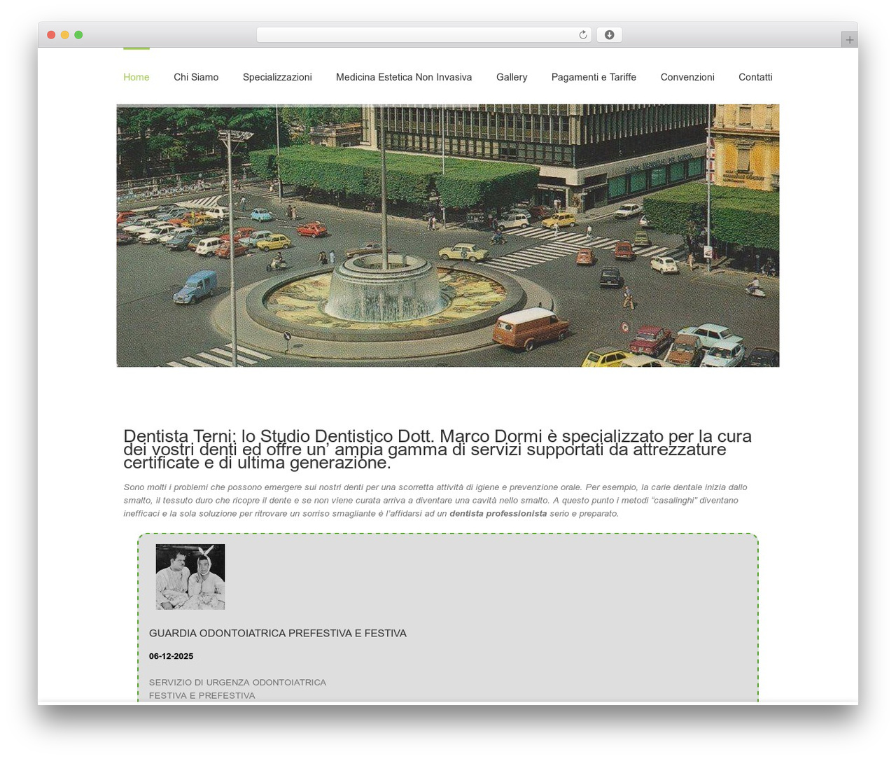 iPac WordPress theme - dottormarcodormiodontoiatra.com