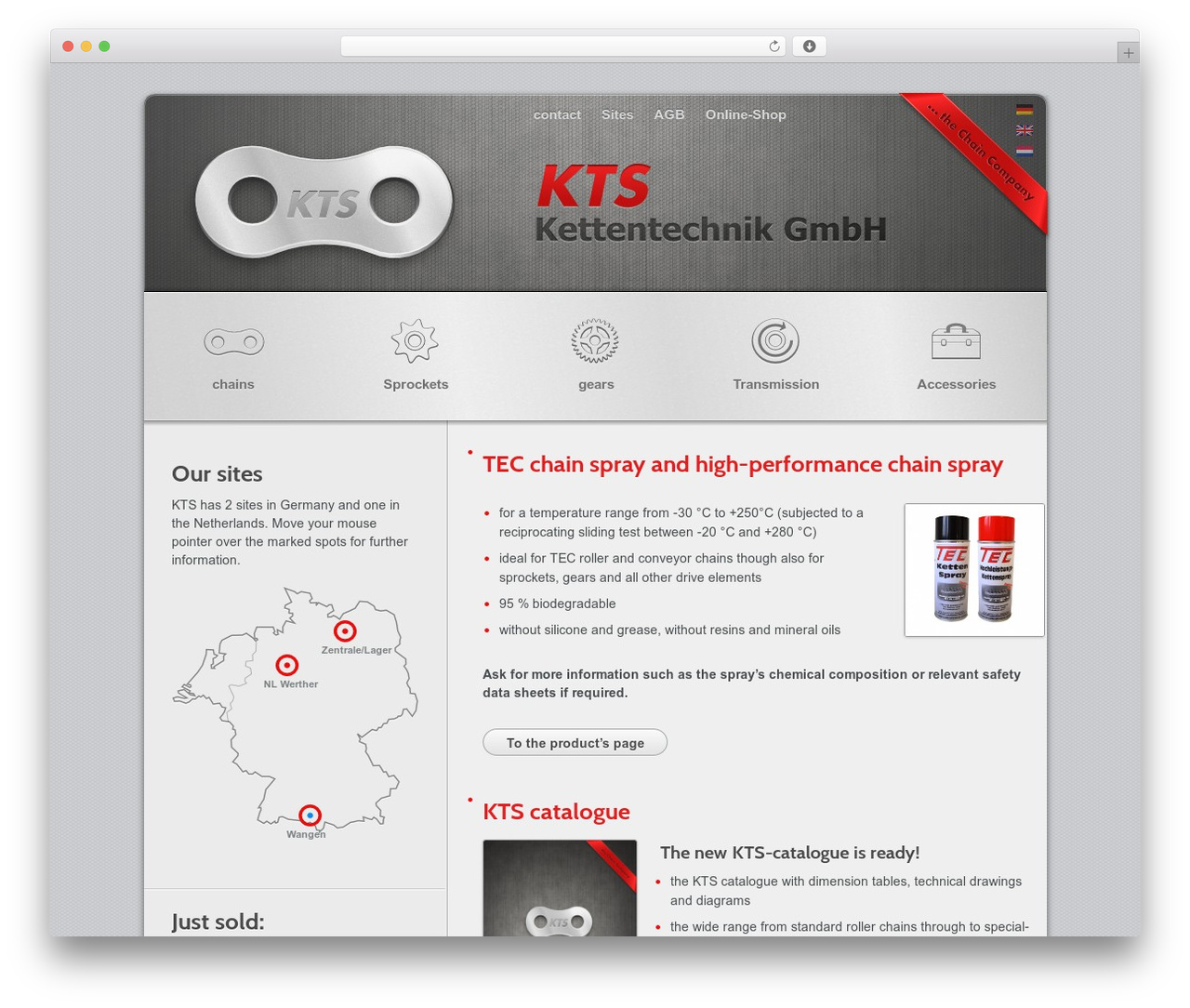 KTS WordPress theme - kettentechnik.com KTS WordPress theme - kettentechnik.com