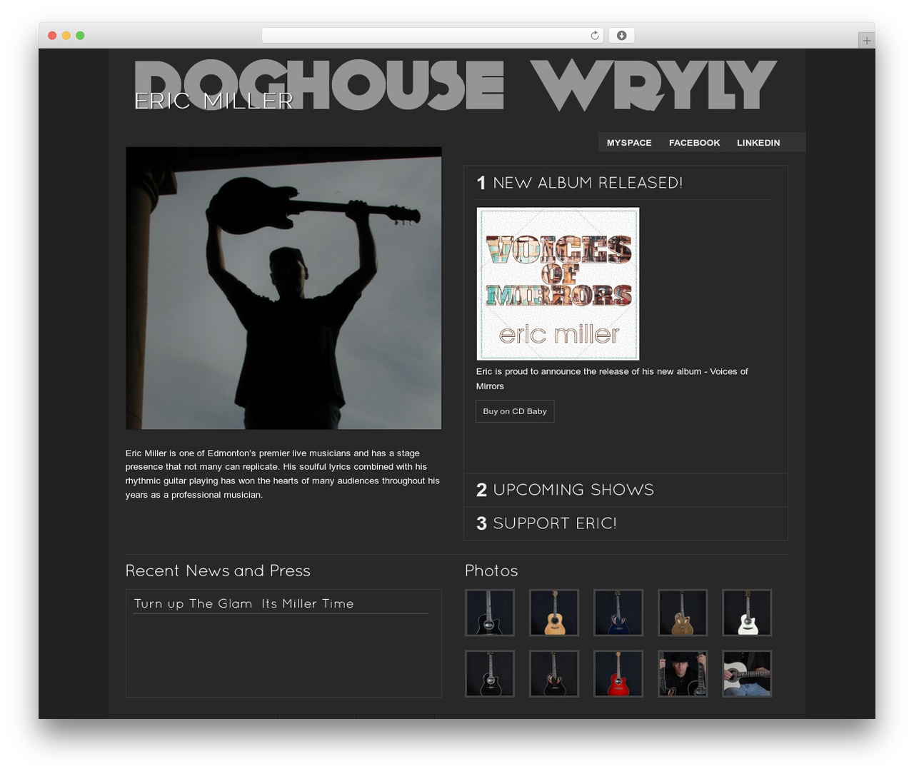 Music Template - Wordpress Template theme WordPress - doghousewryly.com