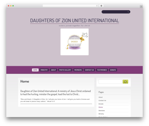 Purple Pro WordPress theme - dozui.org