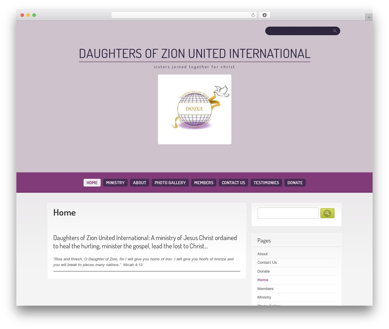 Purple Pro WordPress theme - dozui.org