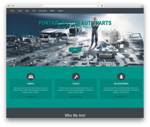 Rendition theme WordPress - portarlingtonautoparts.com