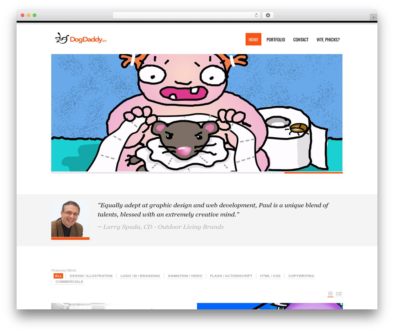 Revoke WordPress website theme - dogdaddy.com