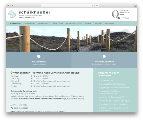 schalk theme WordPress - drschalkhausser.de