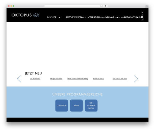 Storefront Child Theme WordPress ecommerce theme - oktopusverlag.ch