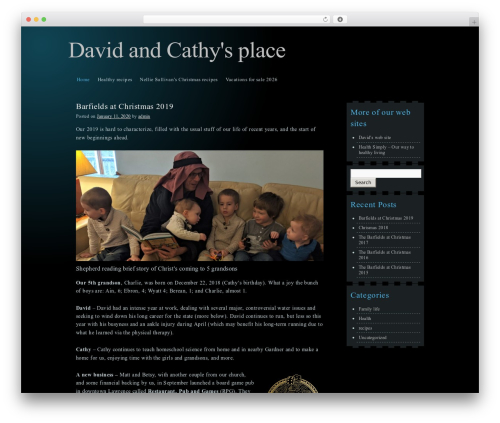 Theme WordPress Celine - dcbarfield.org