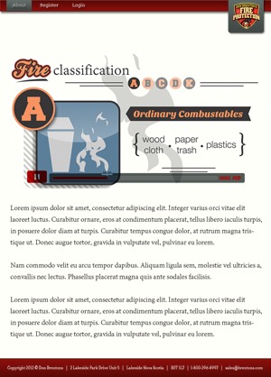 Theme WordPress fire-protection