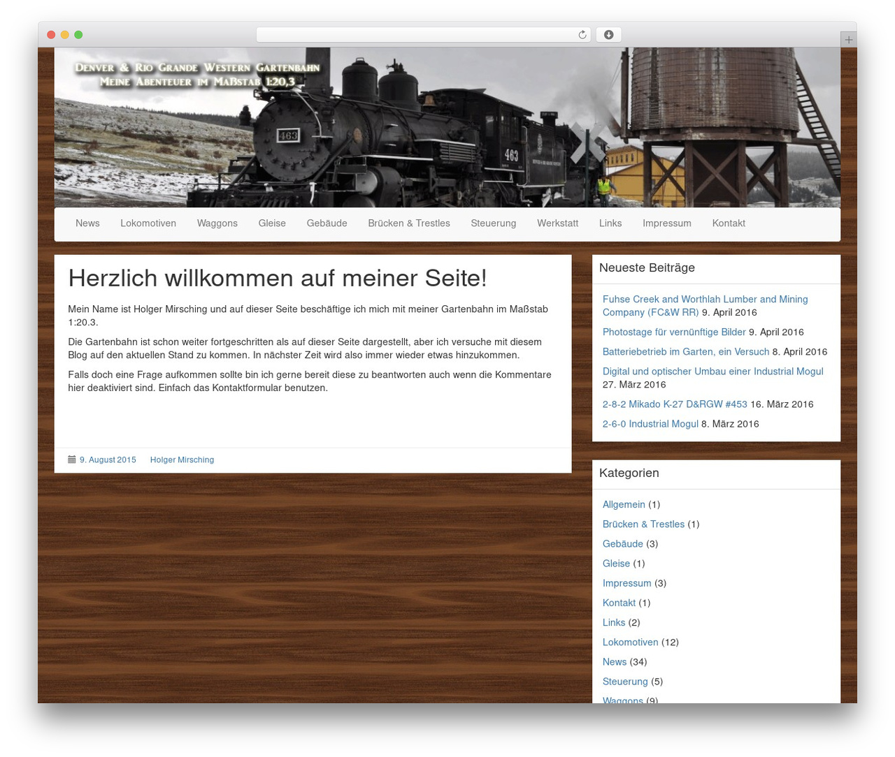 Theme WordPress LineDay - drgw.mirsching.de