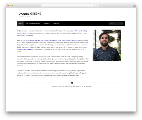 Theme WordPress PersesMag - dmgreene.net