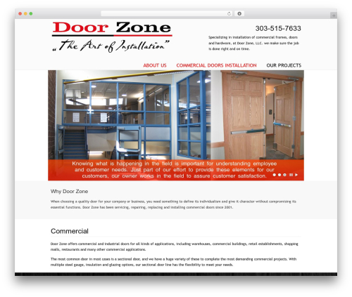 Slider revolution master WordPress plugin - door-zone.com