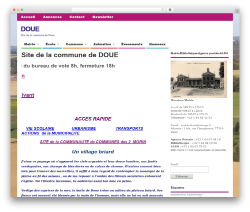 WordPress theme MesoColumn - doue.fr WordPress theme MesoColumn - doue.fr