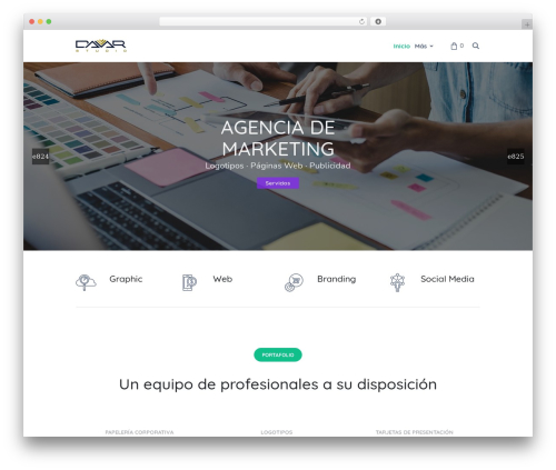 WordPress theme Boldest - davarstudio.com