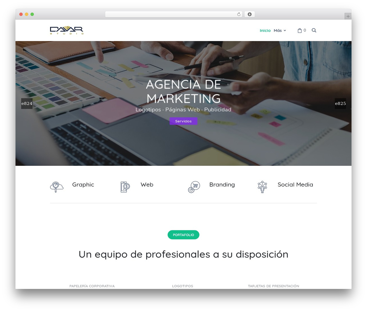 WordPress theme Boldest - davarstudio.com