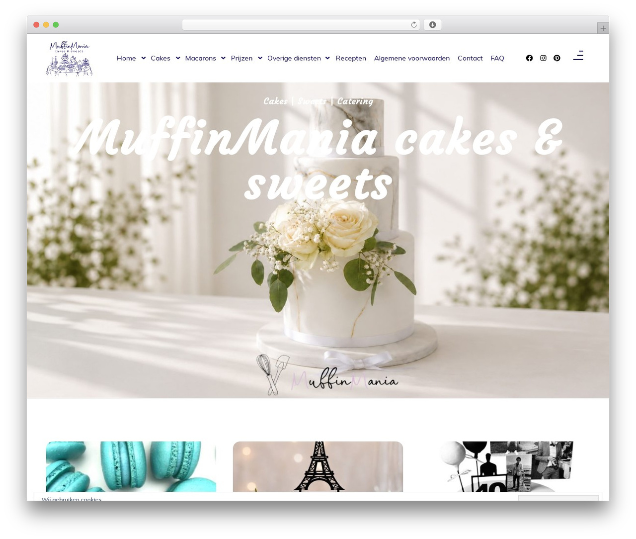 WordPress theme Context Blog - muffinmania.nl