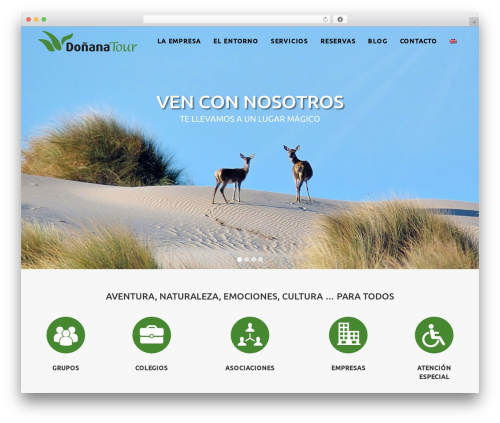 Neko portfolio WordPress plugin - donana.com