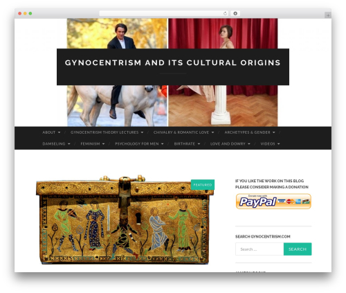 WordPress theme Hemingway Rewritten - gynocentrism.com WordPress theme Hemingway Rewritten - gynocentrism.com