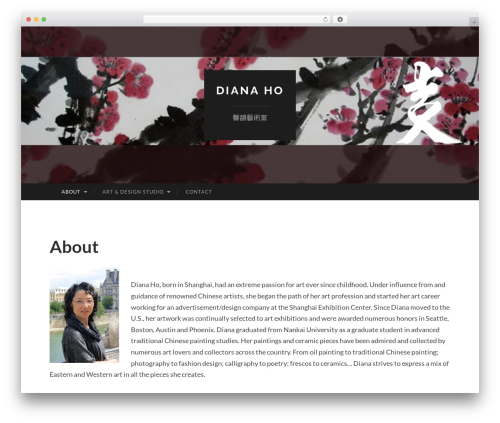 WordPress theme Hemingway Rewritten - WordPress.com - dianahoart.com