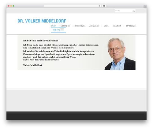 WordPress theme Kage - dr-middeldorf.de