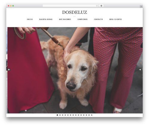 WordPress theme Mimal - dosdeluz.com