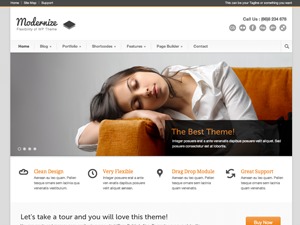 WP theme Modernize WP theme Modernize