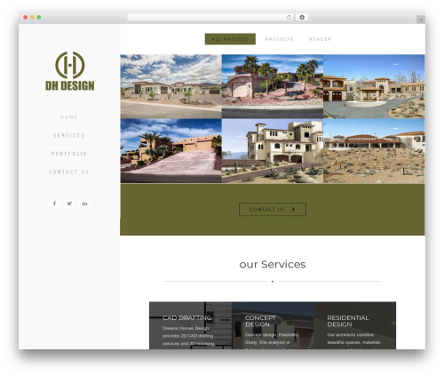 Archi WordPress theme - dreamhomesdesign.com