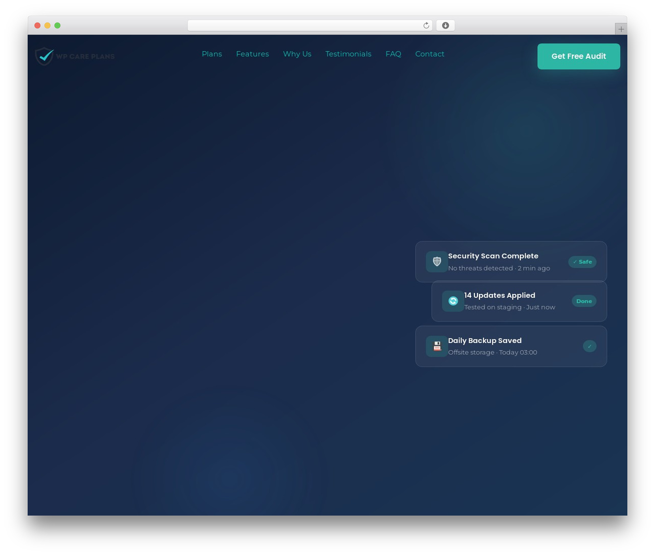 Beaver Builder Theme WordPress theme - wpcareplans.co.uk