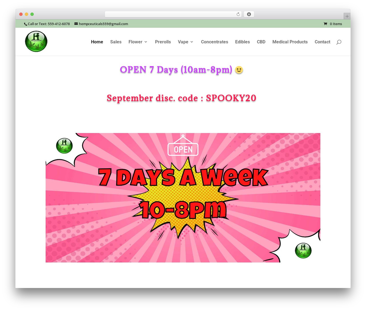 Divi WordPress theme - hemp-fresno.com