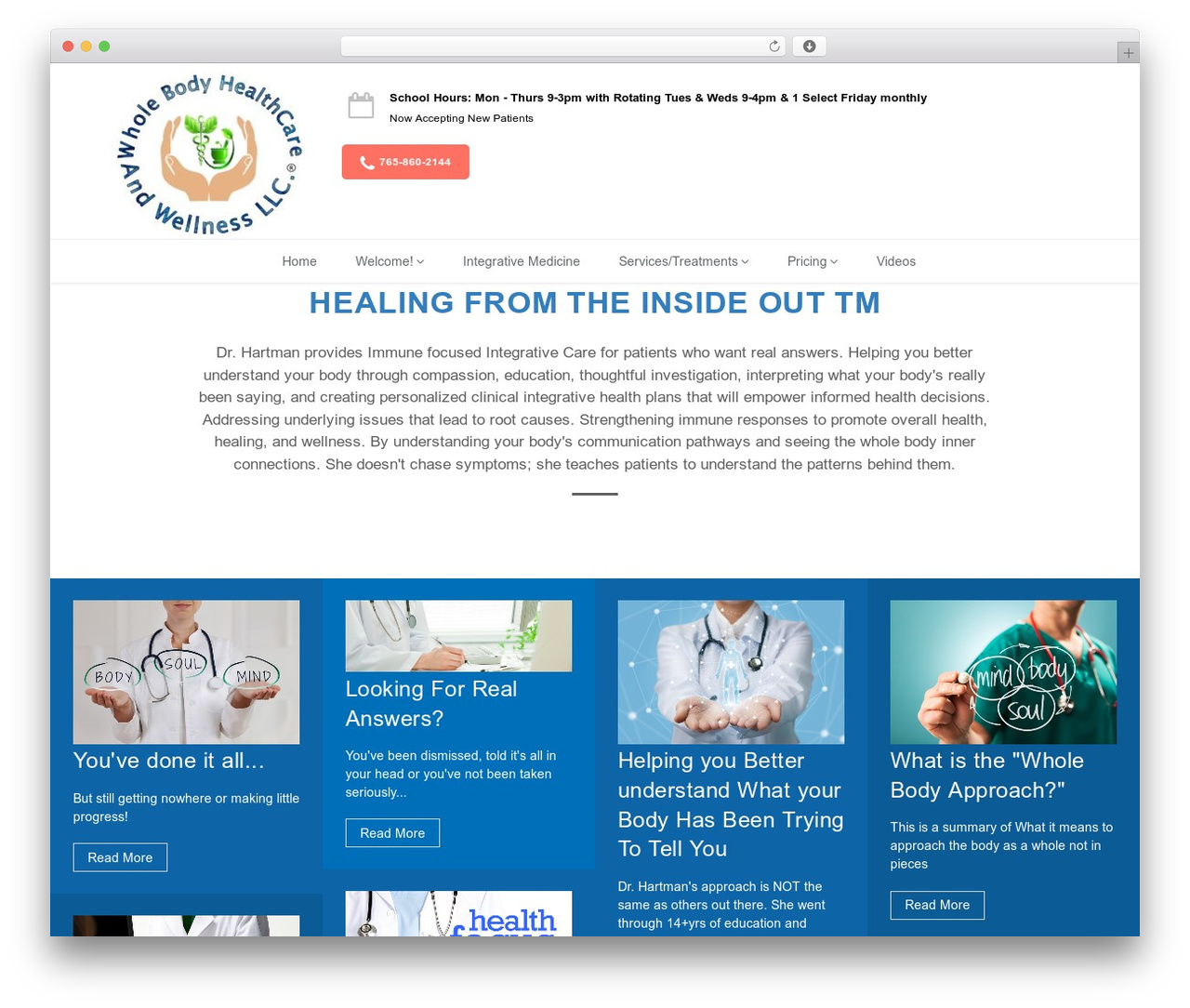 Doctors PRO best WordPress theme - drreneehartman.com Doctors PRO best WordPress theme - drreneehartman.com