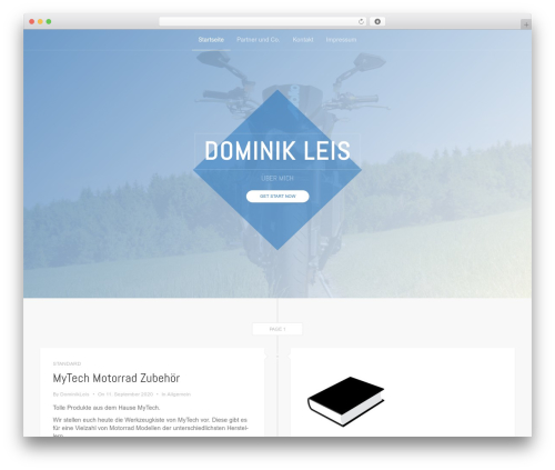 DW Timeline WordPress theme - dolei.de