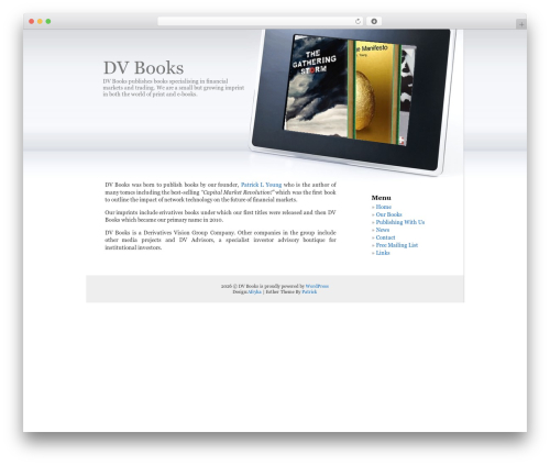 Esther theme WordPress - dvbooks.com