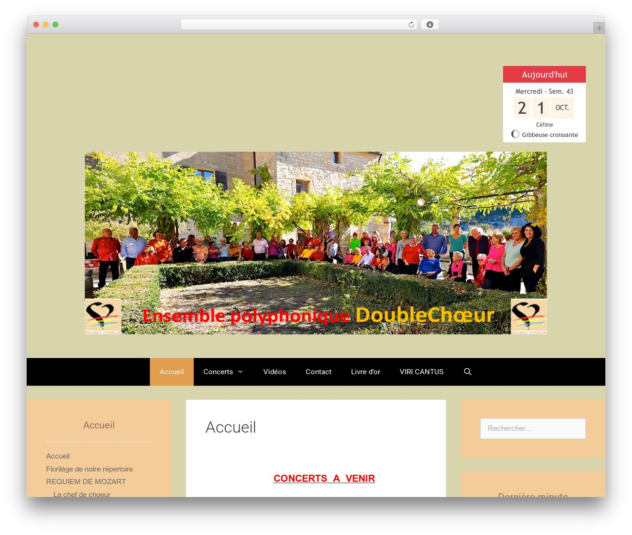 Forefront theme WordPress free - doublechoeur.com