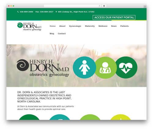 Healthandcare theme WordPress - drdorn.com