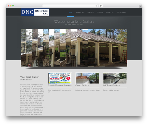 Simplify  Extend WordPress theme design - dncgutters.com