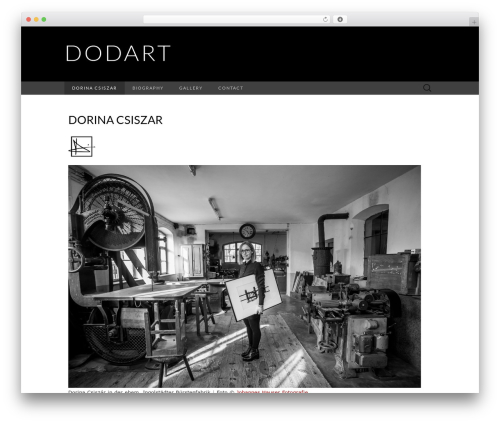 Suits free WP theme - dodart.net