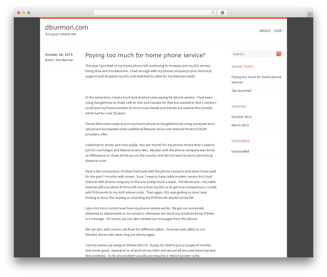 Surface WordPress theme - dburman.com Surface WordPress theme - dburman.com