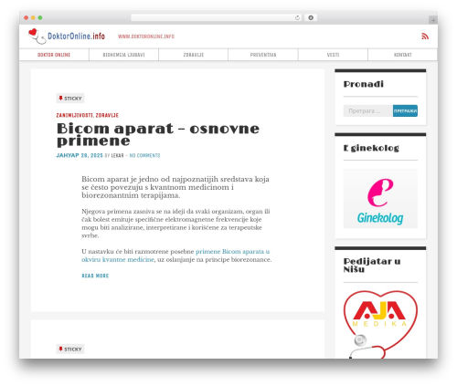 TechNerd free WP theme - doktoronline.info TechNerd free WP theme - doktoronline.info