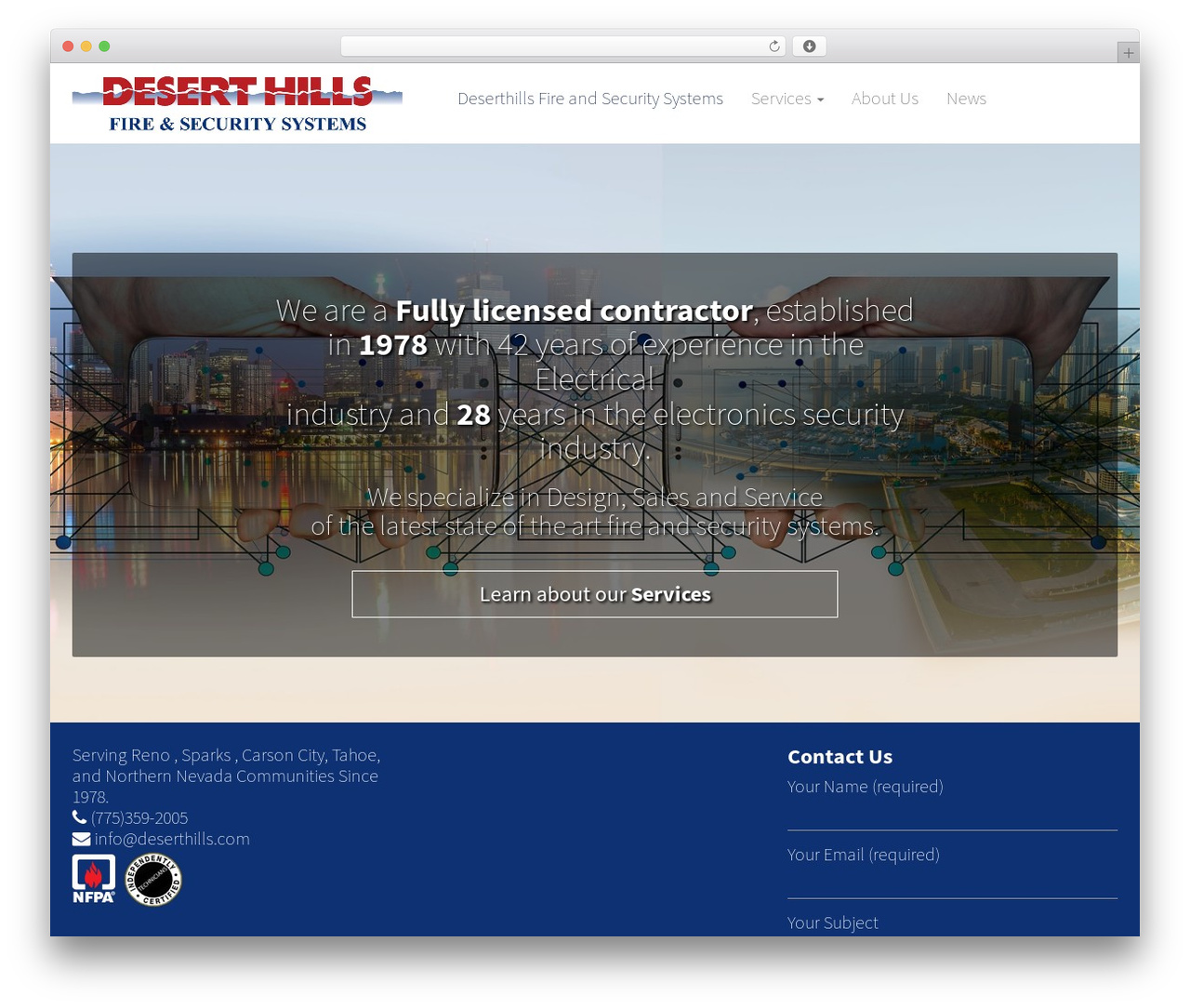 Theme WordPress one-theme - deserthills.com Theme WordPress one-theme - deserthills.com