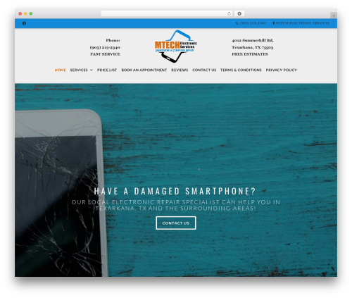 Theme WordPress Beacon Theme - mtechelectronic.com