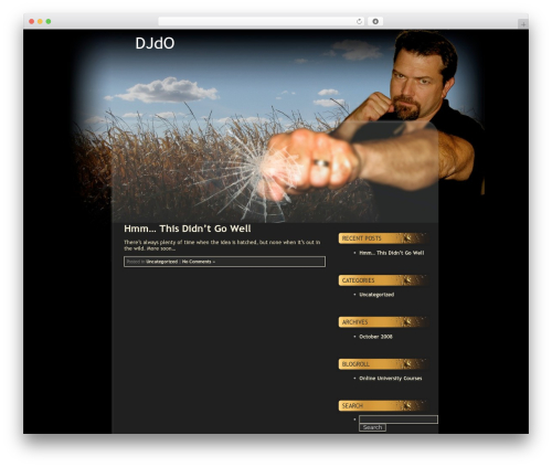 Theme WordPress Shooter - djdo.net