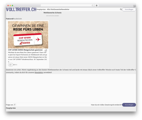 WordPress theme Chipmunk - volltreffer.ch WordPress theme Chipmunk - volltreffer.ch