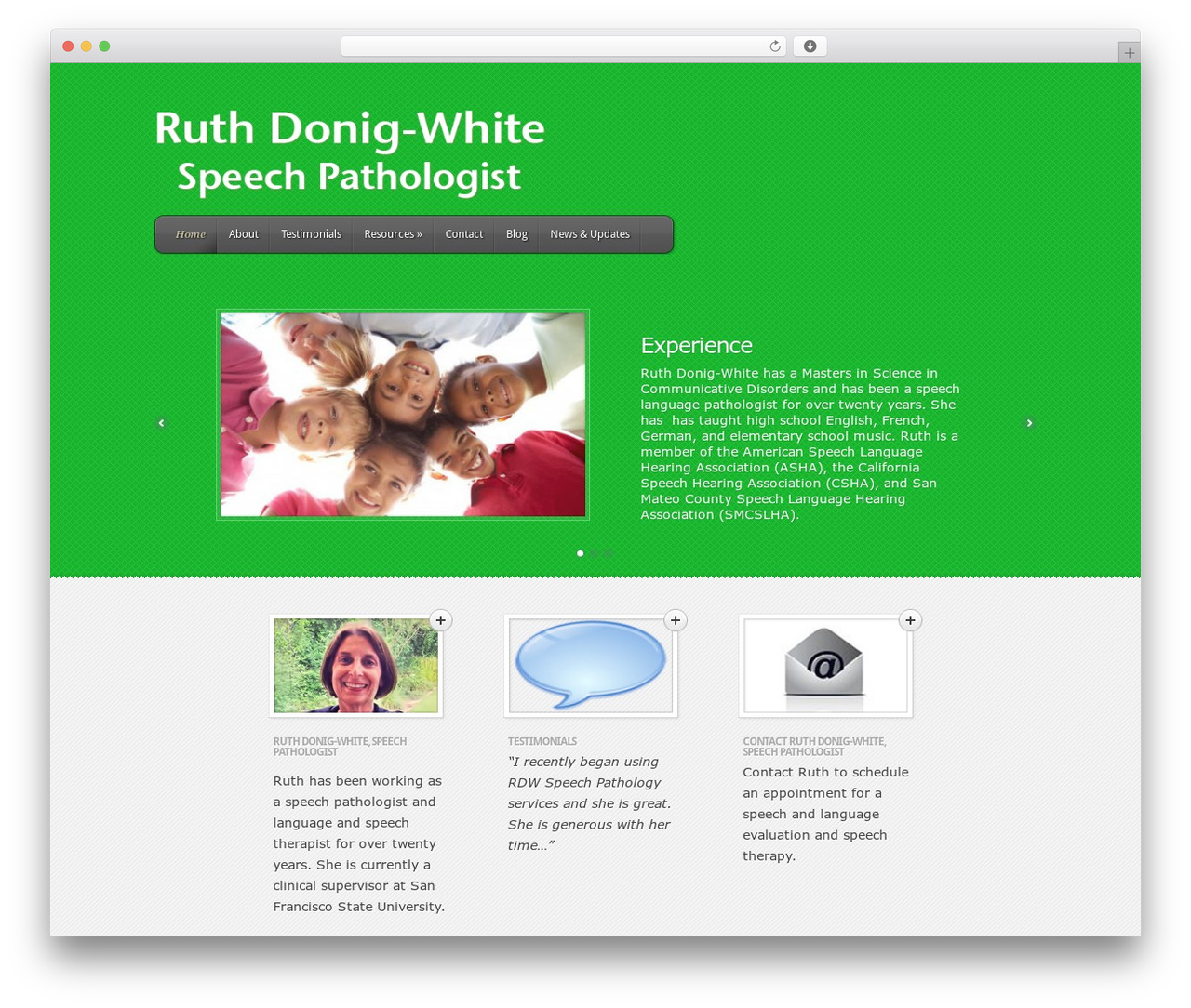 WordPress theme Feather - donigwhite.com
